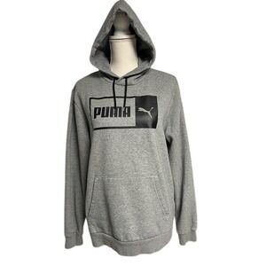 PUMA Gray Black SE Sweatshirt Mens
